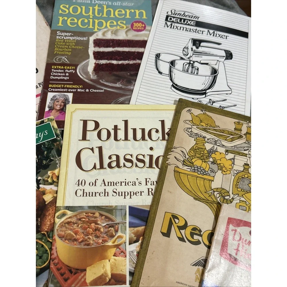 Lot of 12 Vintage Recipe Booklets. Various recipes. Good to Acceptable condition